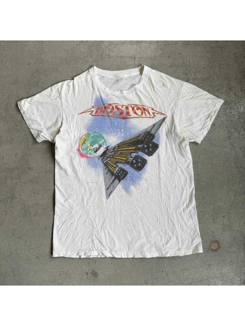 Vintage 80s True Vintage Boston 1987 US Tour Concert T Shirt